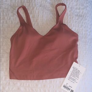 Align Tank Rustic Coral Size 6 NWT